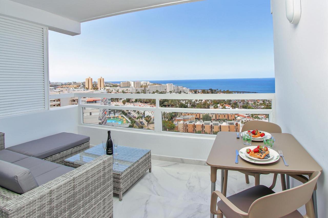 Stylish Modern Studio With Ocean View And Pools, 1001, Ponderosa Playa de las Americas  Exterior photo